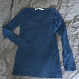 Navy Blue Michael Stars 3/4 sleeve